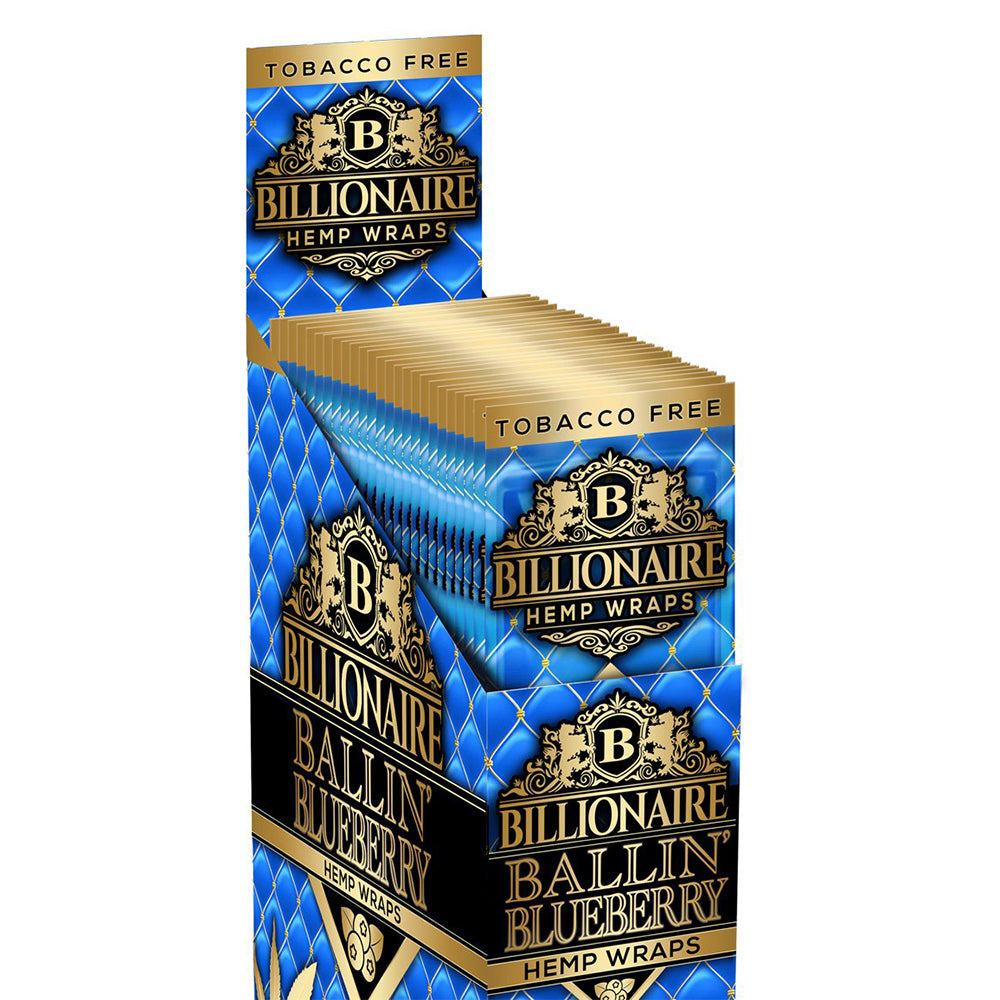 BILLIONAIRE HEMP WRAPS - 25 PACK