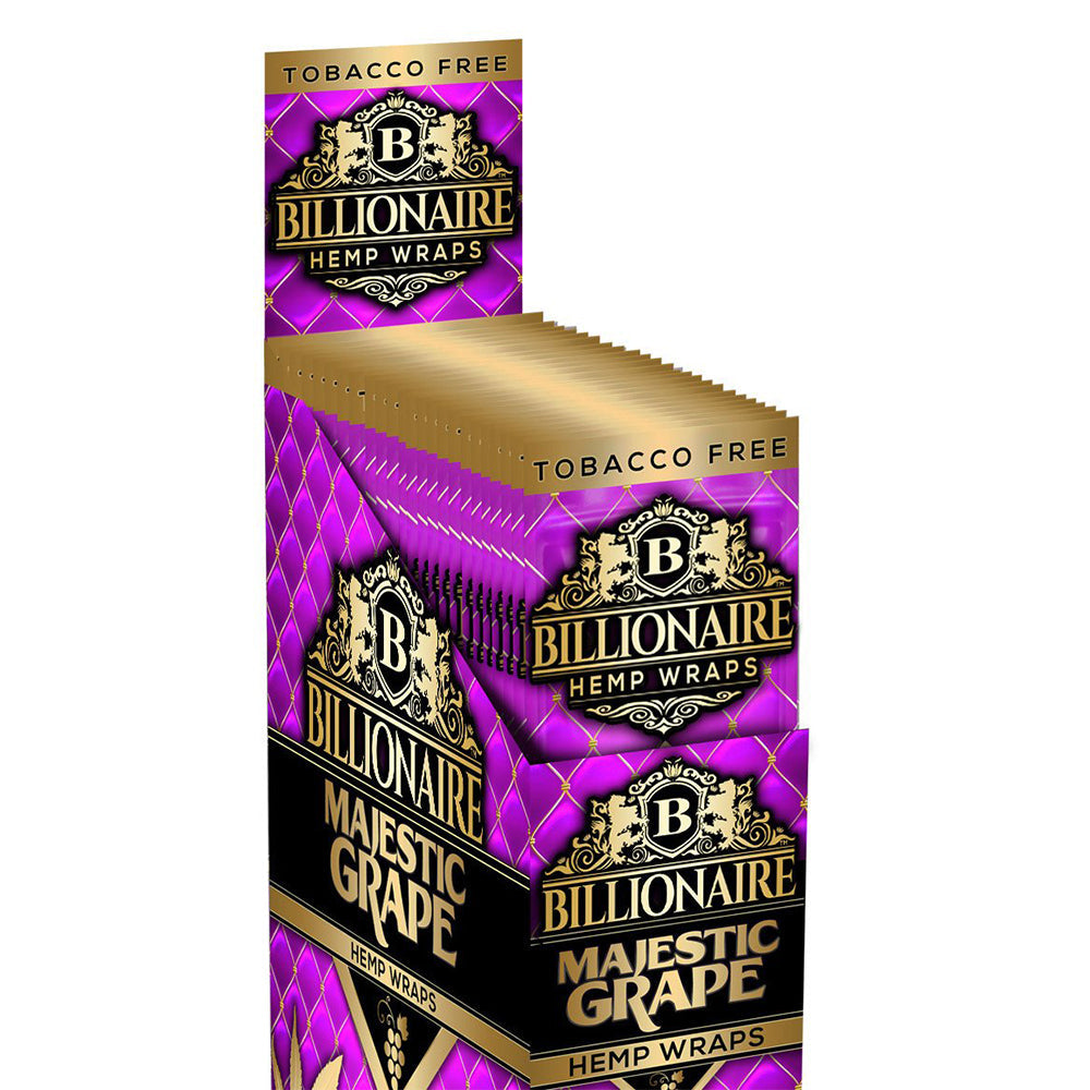 BILLIONAIRE HEMP WRAPS - 25 PACK
