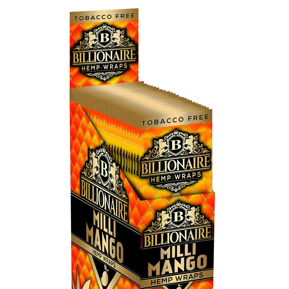 BILLIONAIRE HEMP WRAPS - 25 PACK