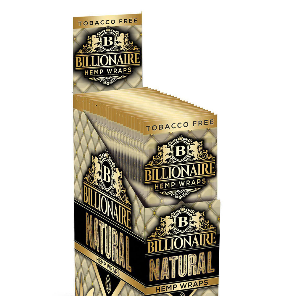 BILLIONAIRE HEMP WRAPS - 25 PACK