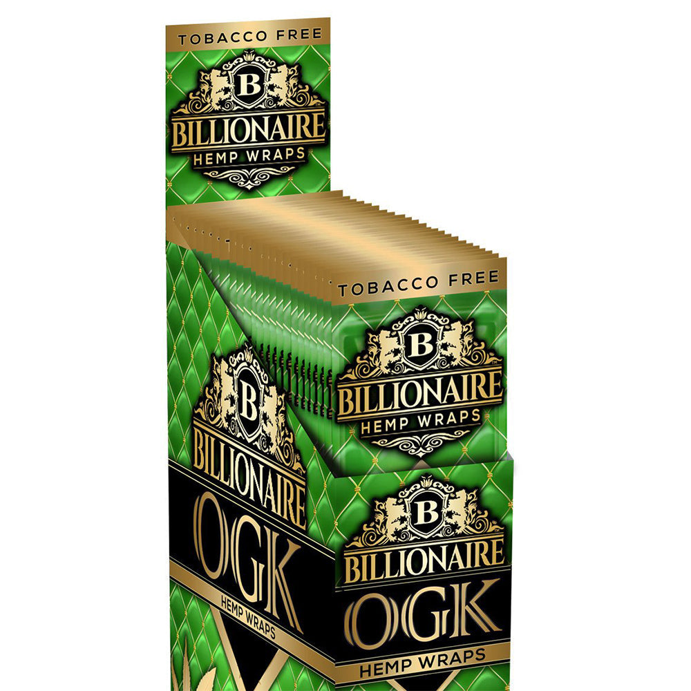 BILLIONAIRE HEMP WRAPS - 25 PACK
