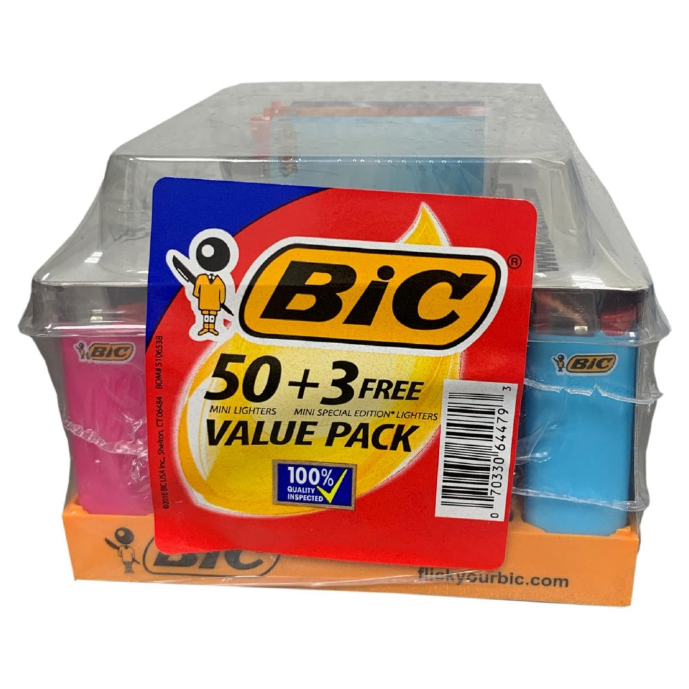 BIC MINI LIGHTER - 50CT