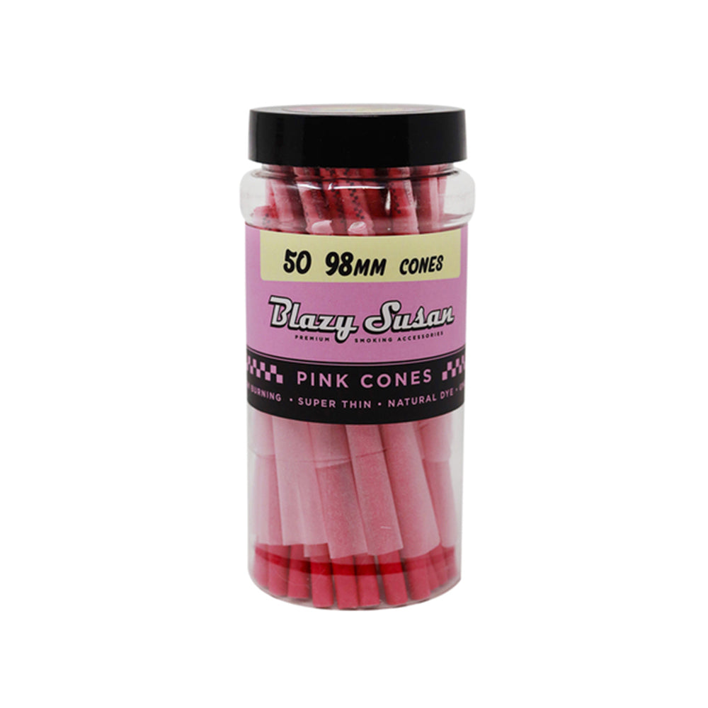 BLAZY SUSAN CONES - 98MM SUPER THIN -50CT JAR