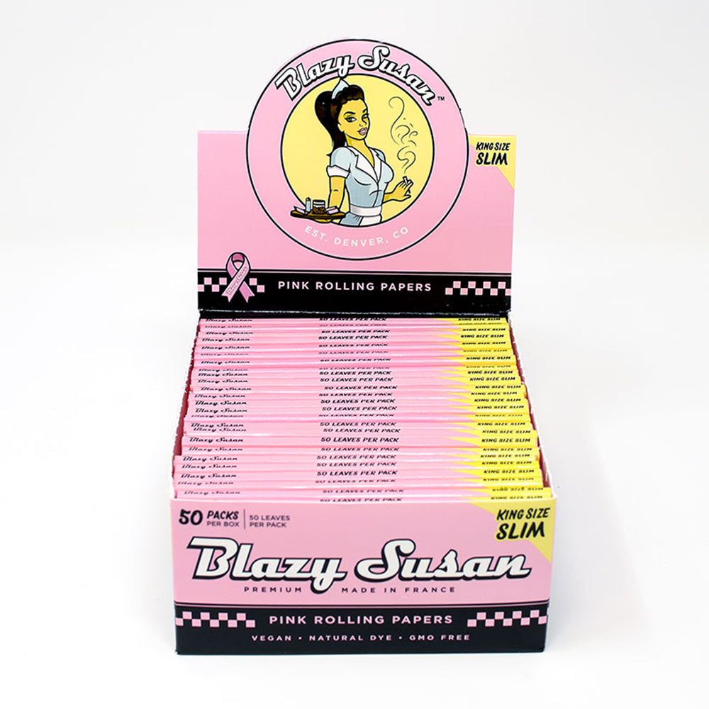 BLAZY SUSAN ROLLING PAPERS KING SIZE SLIM - 50CT