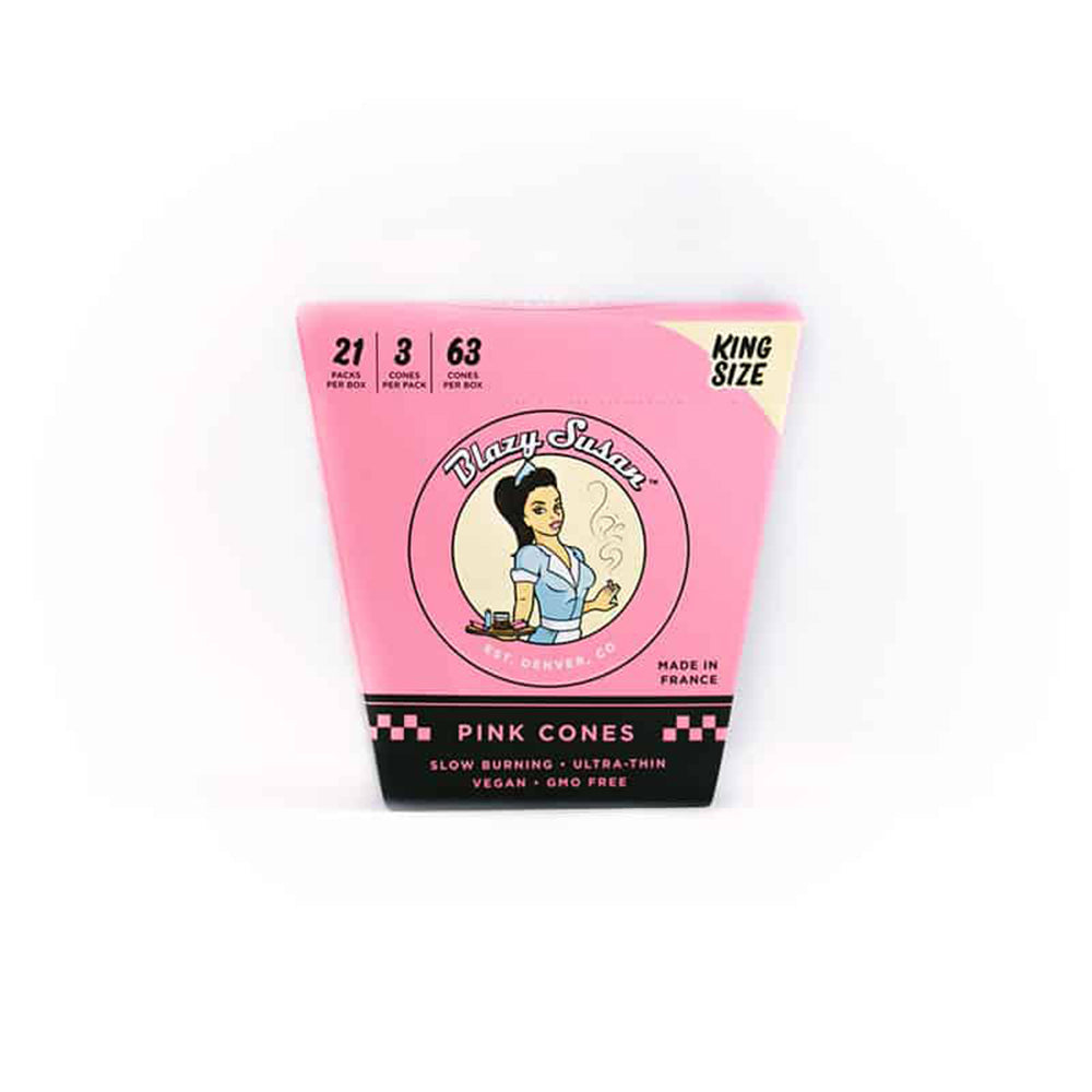 BLAZY SUSAN KING SIZE CONES - 21CT BOX