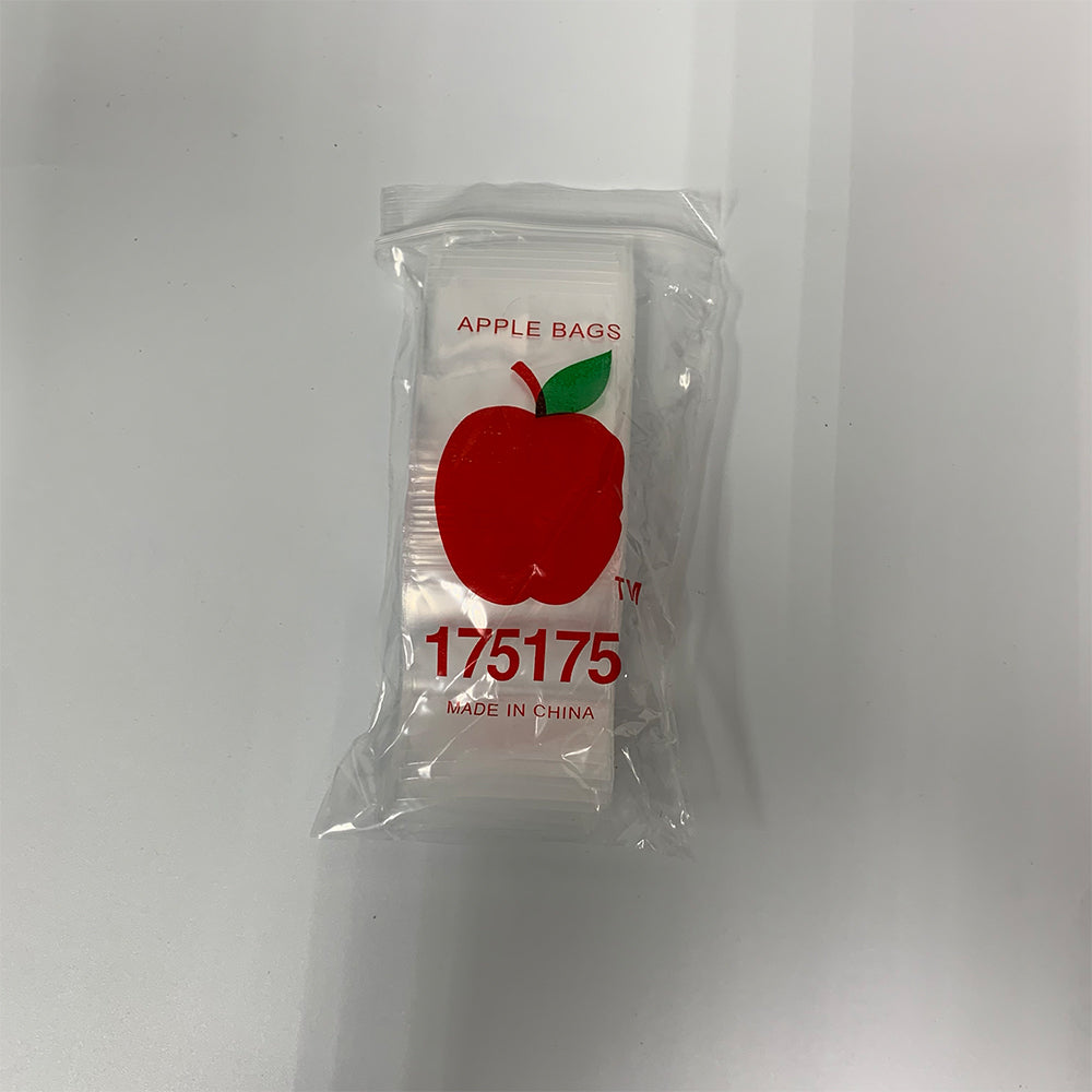 APPLE BAGGIES 175x175 - 1000CT PACK