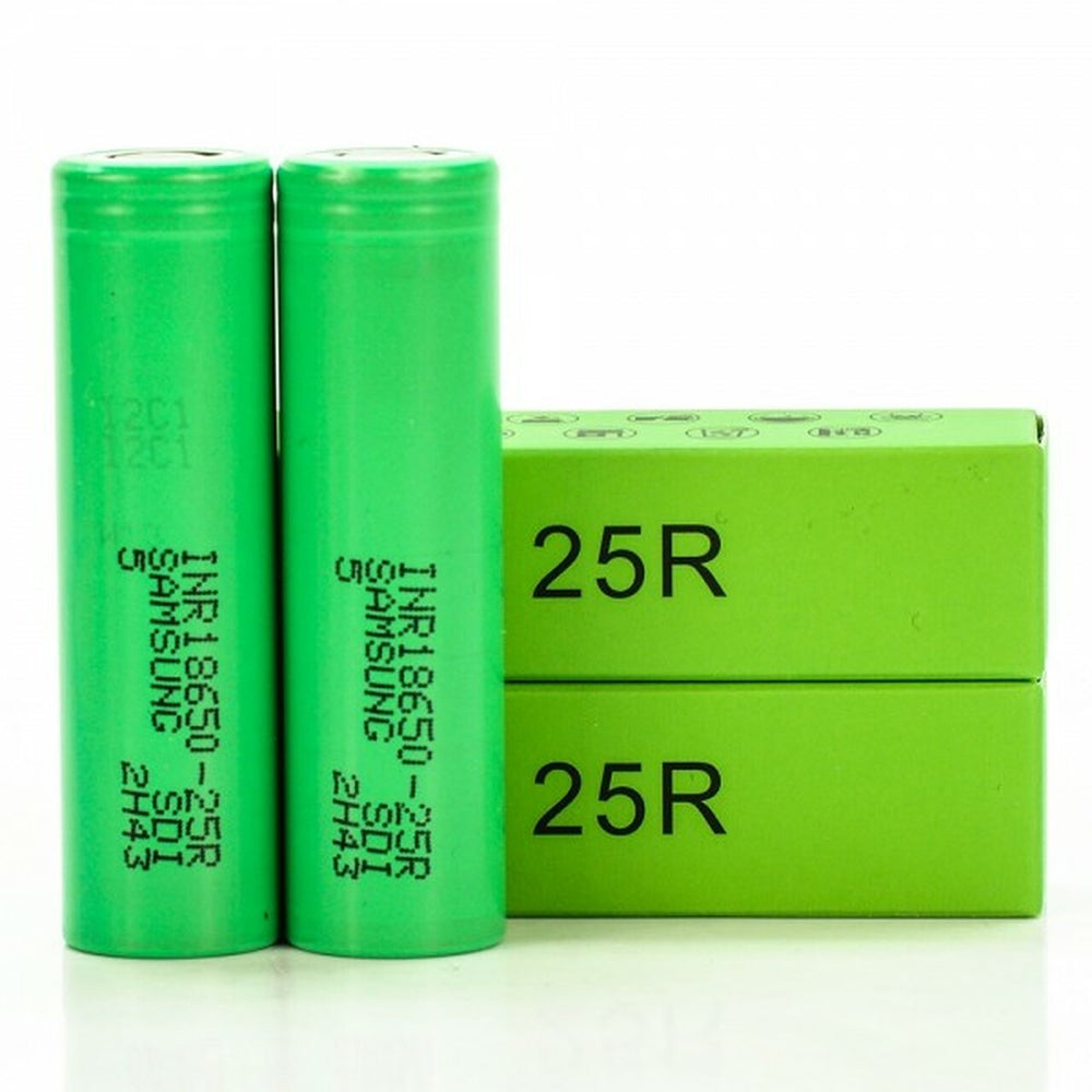 18650-25R 2500MAH BATTERY 2PK