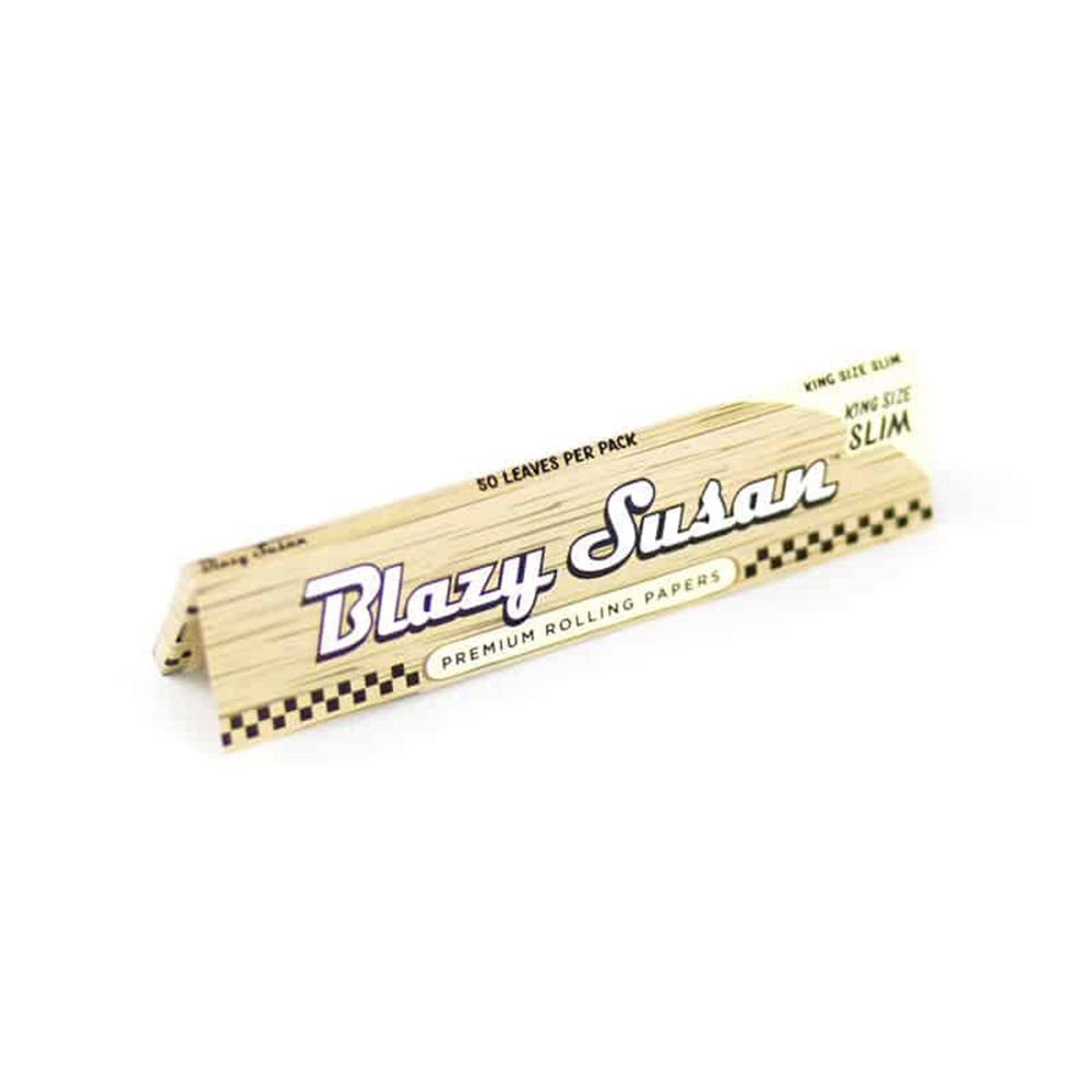 BLAZY SUSAN ROLLING PAPERS UNBLEACHED KING SZ 50CT