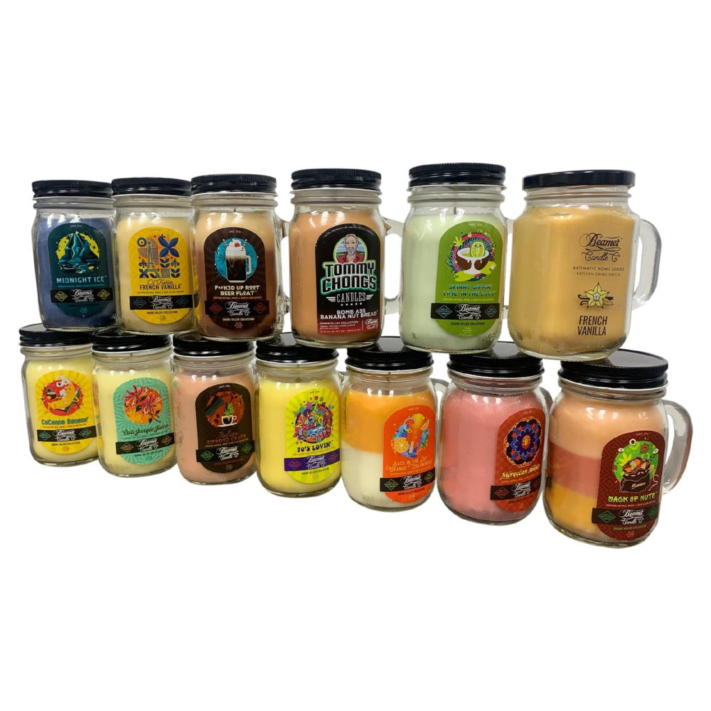 BEAMER CANDLE CO. - SMOKE KILLER COLLECTION 12OZ