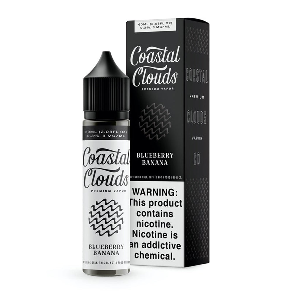 COASTAL CLOUDS E-LIQUID - 3MG (60ML)