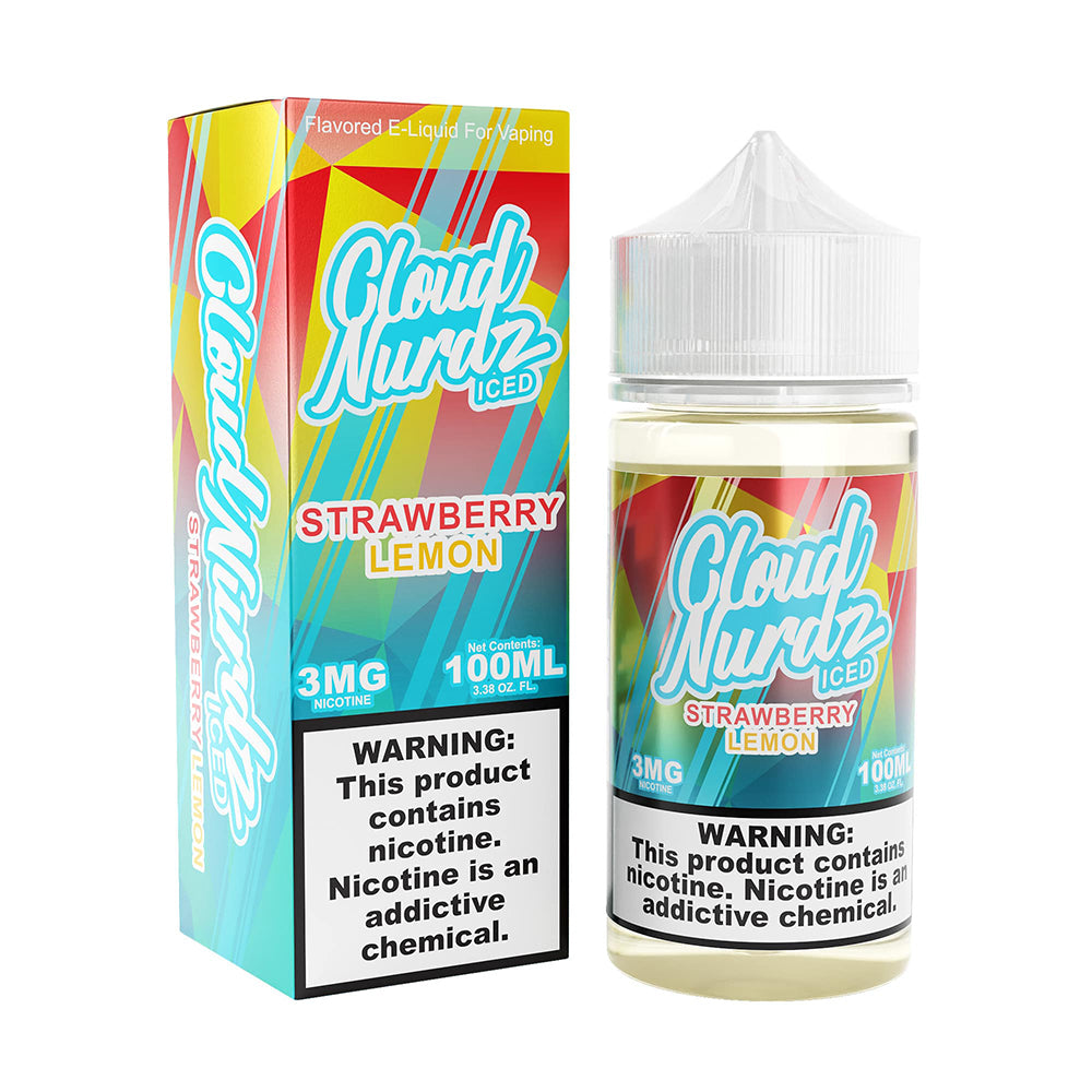 CLOUD NURDZ ICED E-LIQUID - 3MG (100ML)