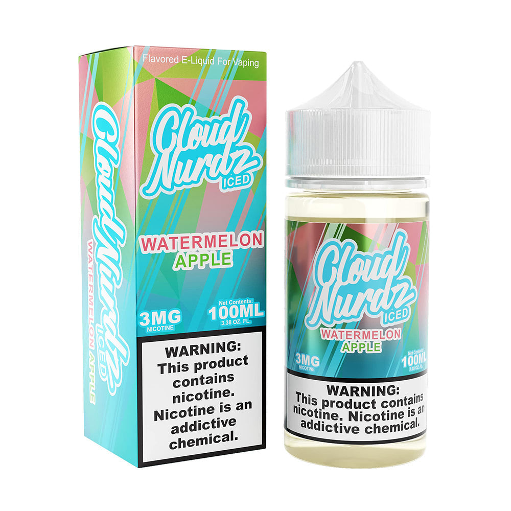 CLOUD NURDZ ICED E-LIQUID - 6MG (100ML)