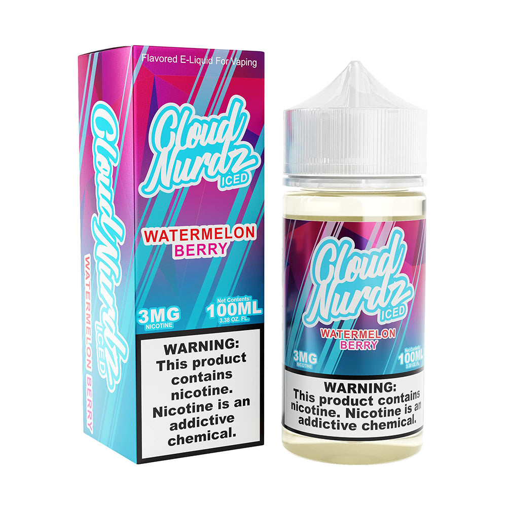 CLOUD NURDZ ICED E-LIQUID - 6MG (100ML)