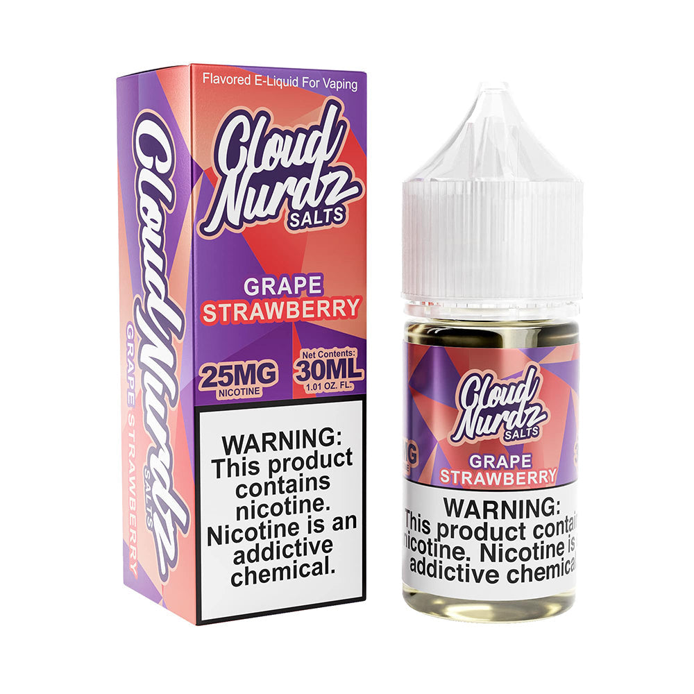 CLOUD NURDZ SALT E-LIQUID - 25MG (30ML)