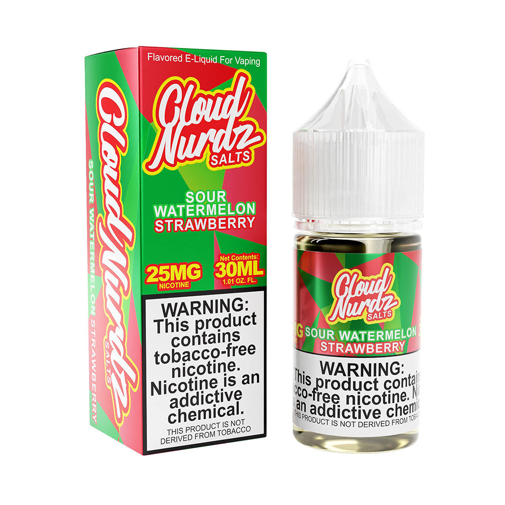 CLOUD NURDZ SALT E-LIQUID - 25MG (30ML)