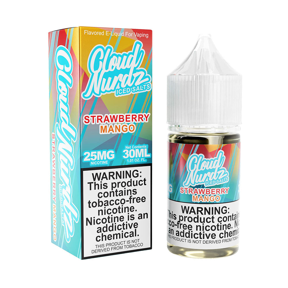 CLOUD NURDZ ICED SALT E-LIQUID - 50MG (30ML)