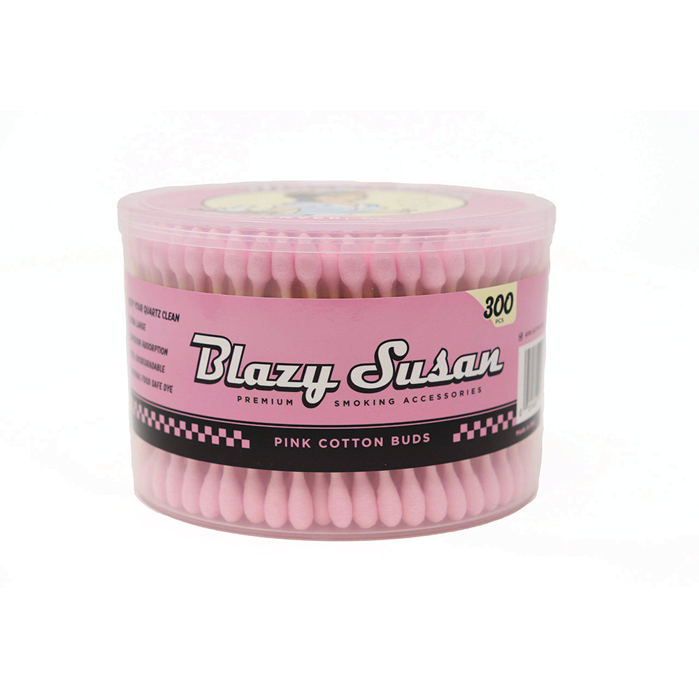 BLAZY SUSAN PINK COTTON BUDS - 300CT