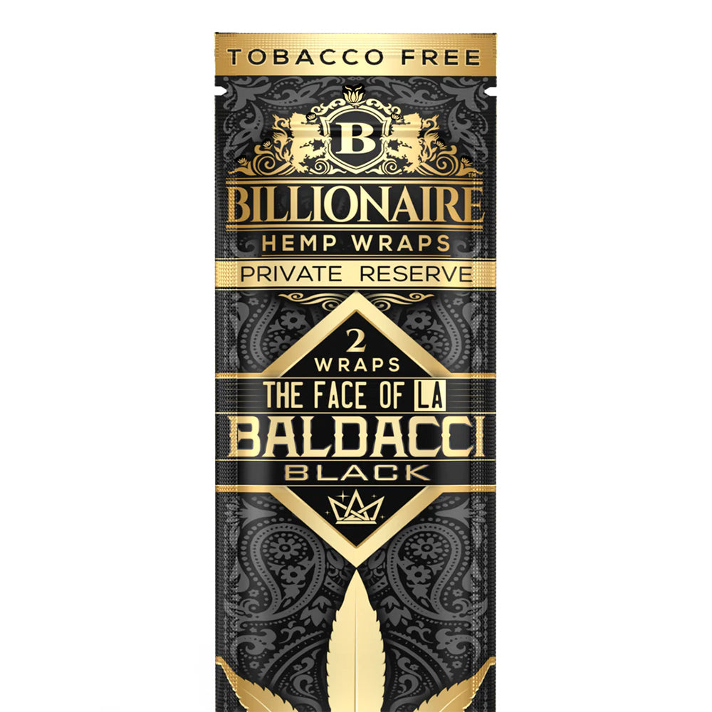 BILLIONAIRE HEMP WRAPS BALDACCI - 25CT BOX