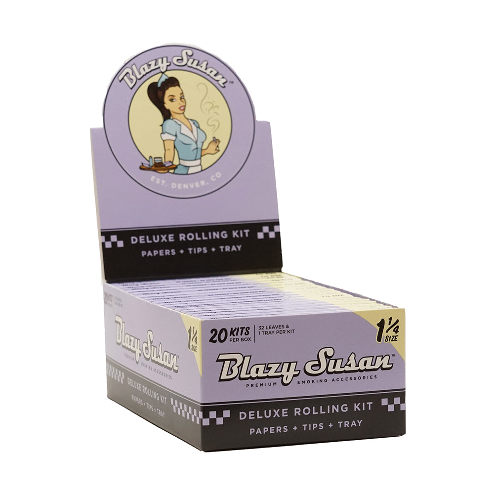 BLAZY SUSAN PURPLE DELUXE KIT 1 1/4 PAPER 20CT BOX