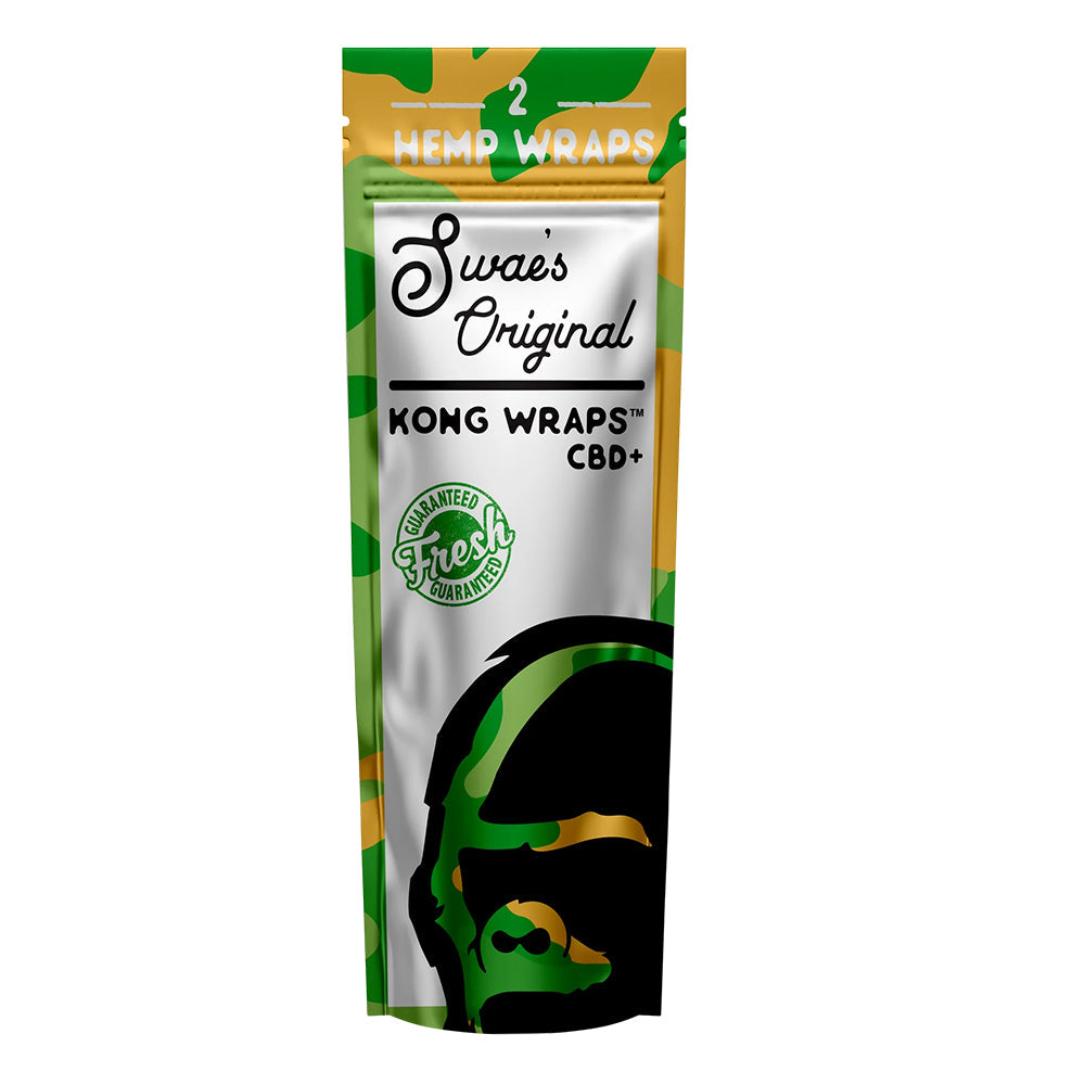 KONG HEMP SWAE CBD WRAPS - 25CT BOX