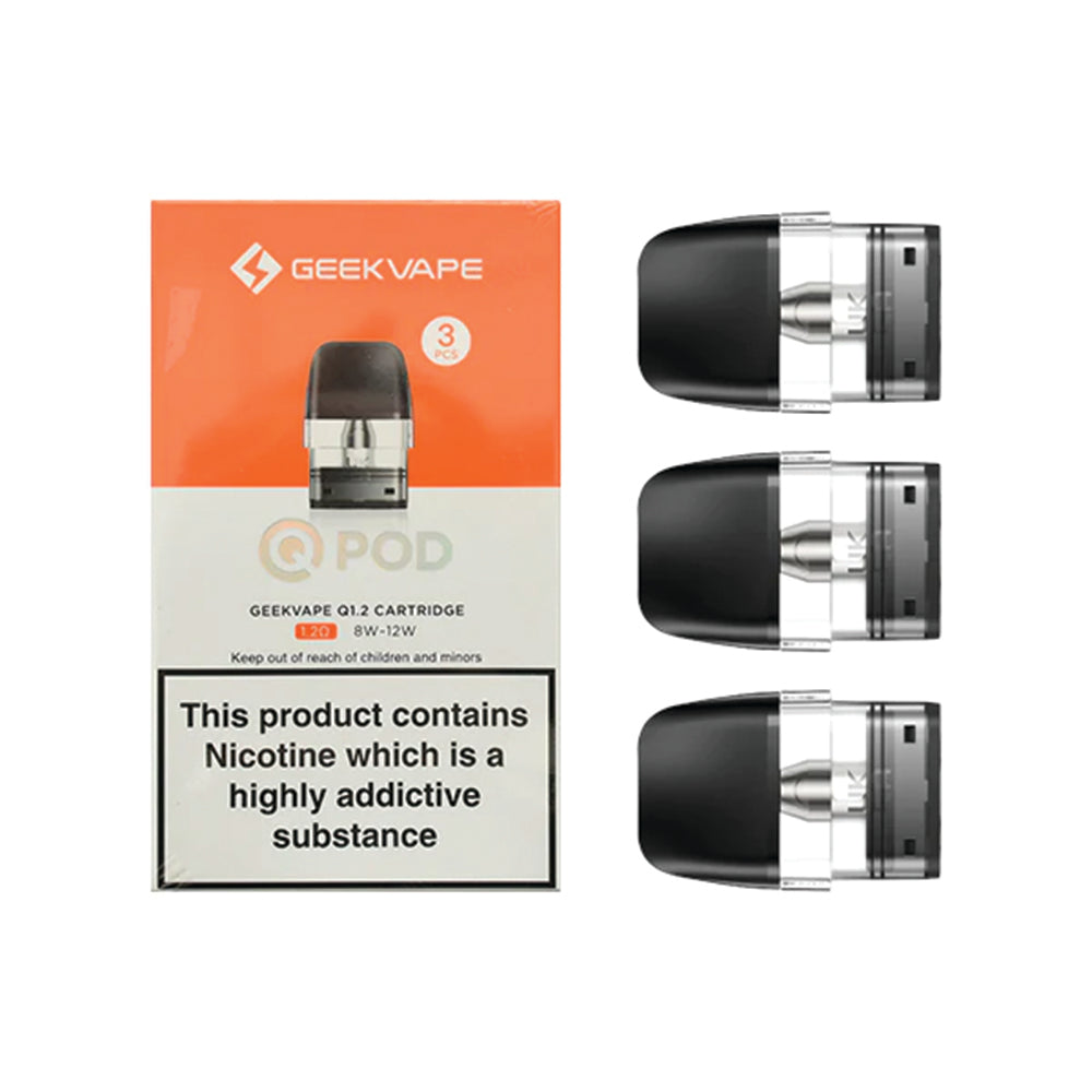 GEEKVAPE Q REPLACEMENT PODS 1.2OHM 2ML
