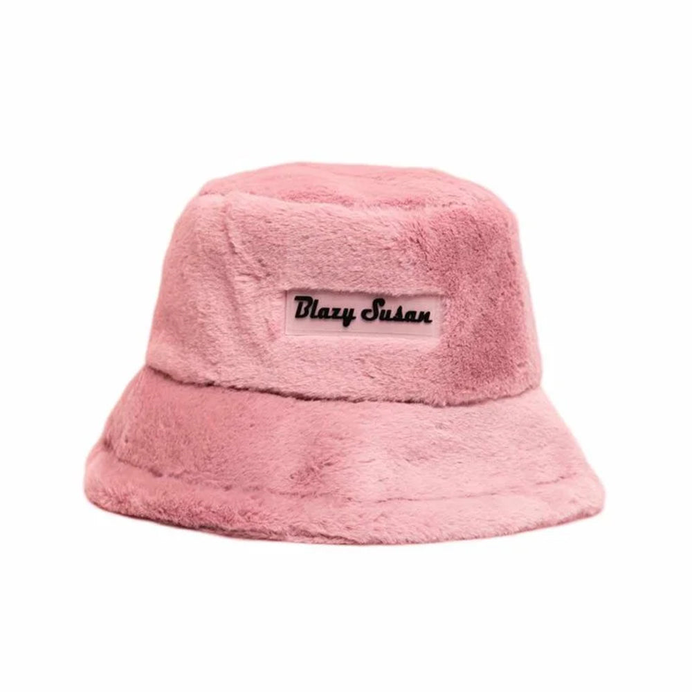 BLAZY SUSAN FUZZY HAT