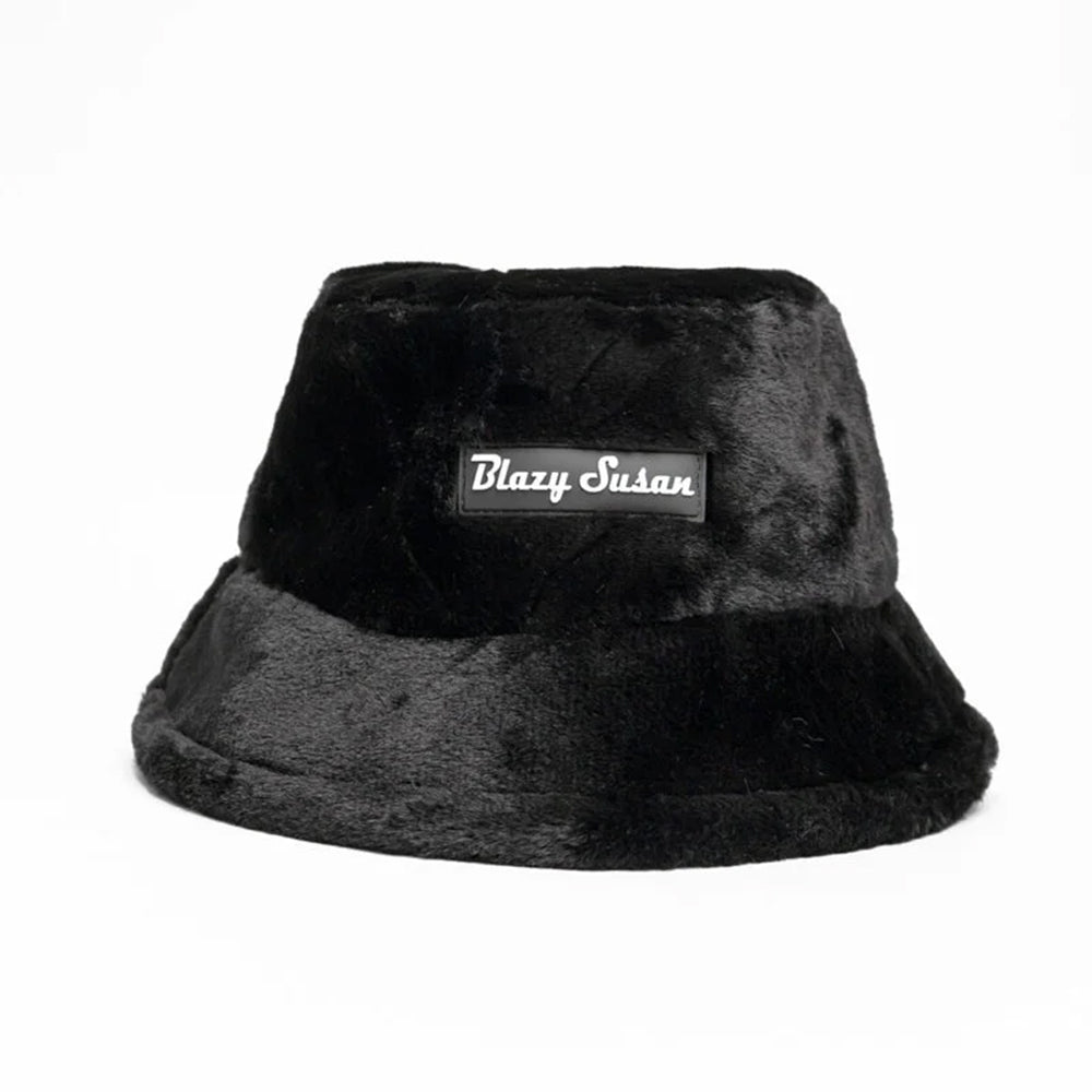 BLAZY SUSAN FUZZY HAT
