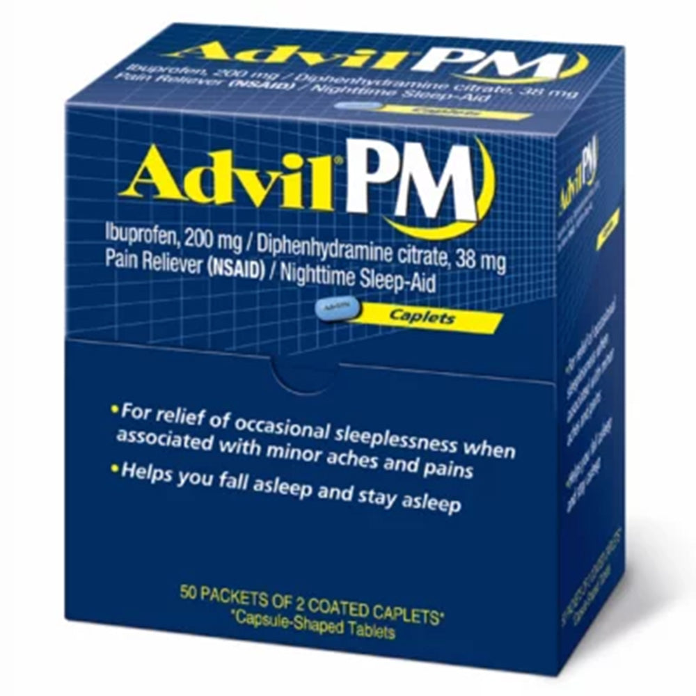 ADVIL PM DISPENSER 50CT BOX