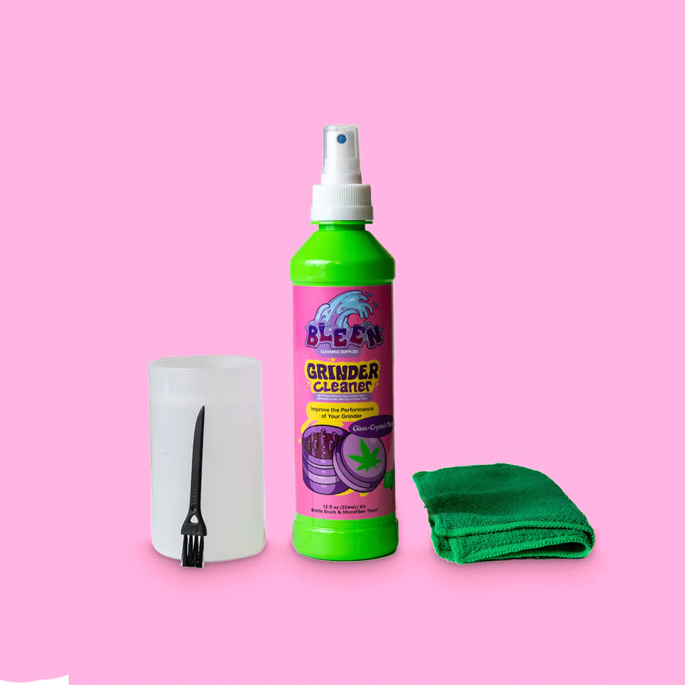 BLEEN GRINDER CLEANER 12FL OZ W/ BRUSH & TOWEL