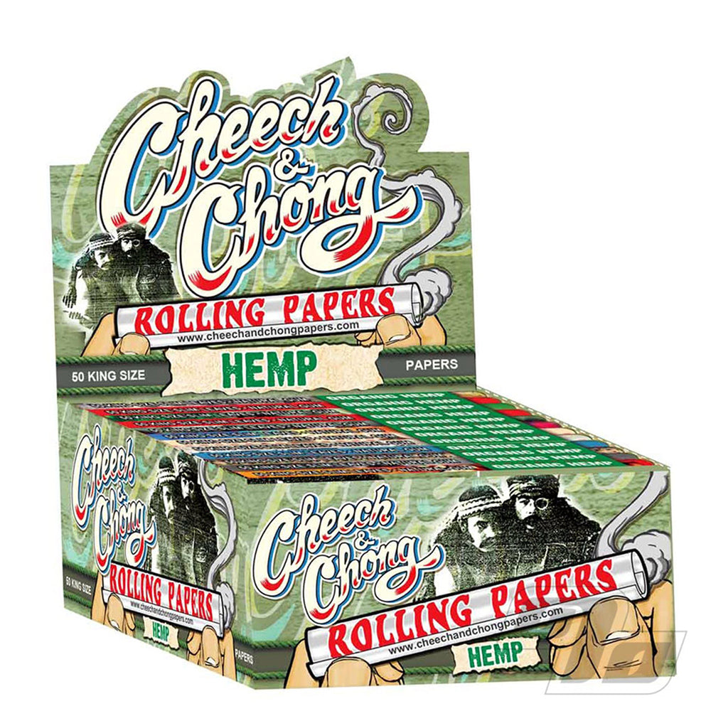 CHEECH & CHONG KING SIZE HEMP PAPERS 50CT
