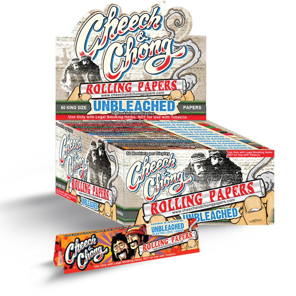 CHEECH & CHONG KING SIZE UB PAPERS 50CT