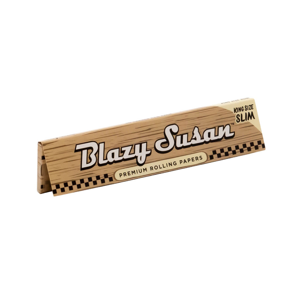 BLAZY SUSAN UNBLEACHED KING SIZE WIDE PAPERS 50CT