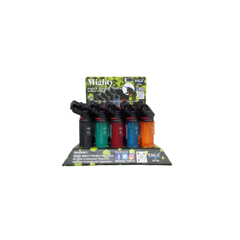 EAGLE TORCH MIGHTY ANGLE DOUBLE TORCH 15CT