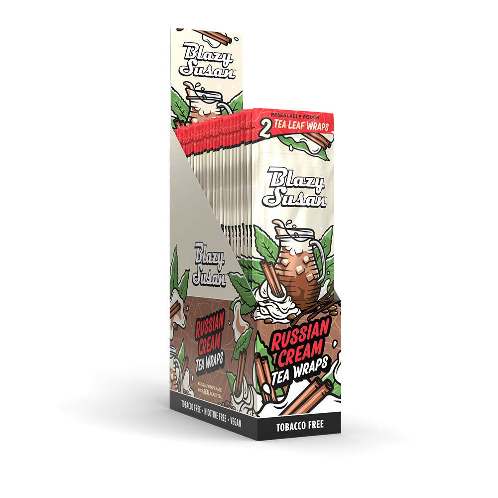 BLAZY SUSAN TEA LEAF WRAPS - RUSSIAN CREAM 25CT