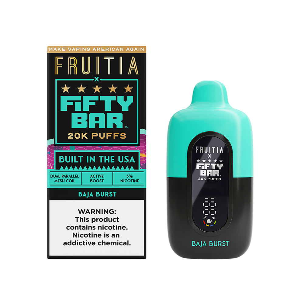 FIFTY BAR x FRUITIA 20K DISPOSABLE 5CT