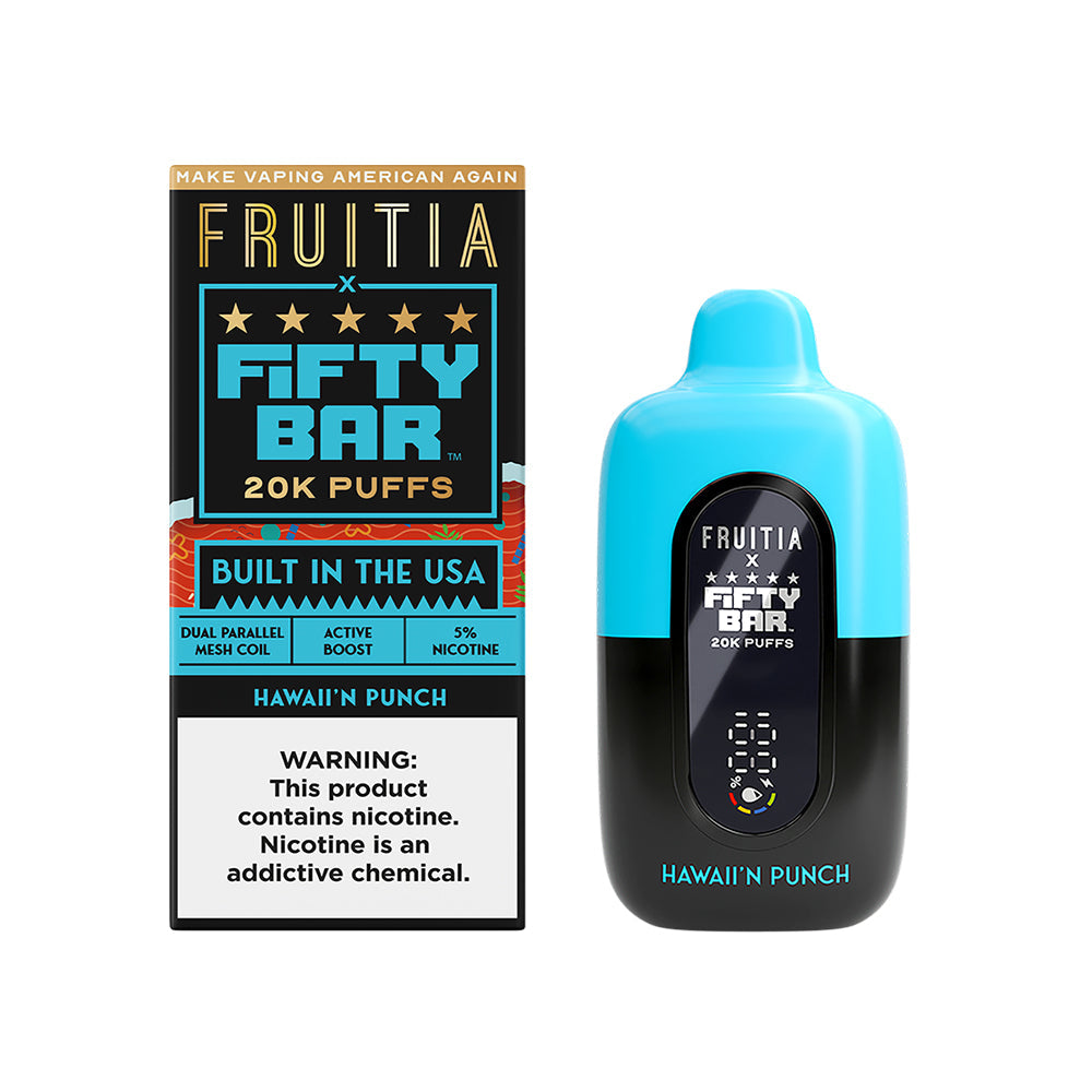 FIFTY BAR x FRUITIA 20K DISPOSABLE 5CT