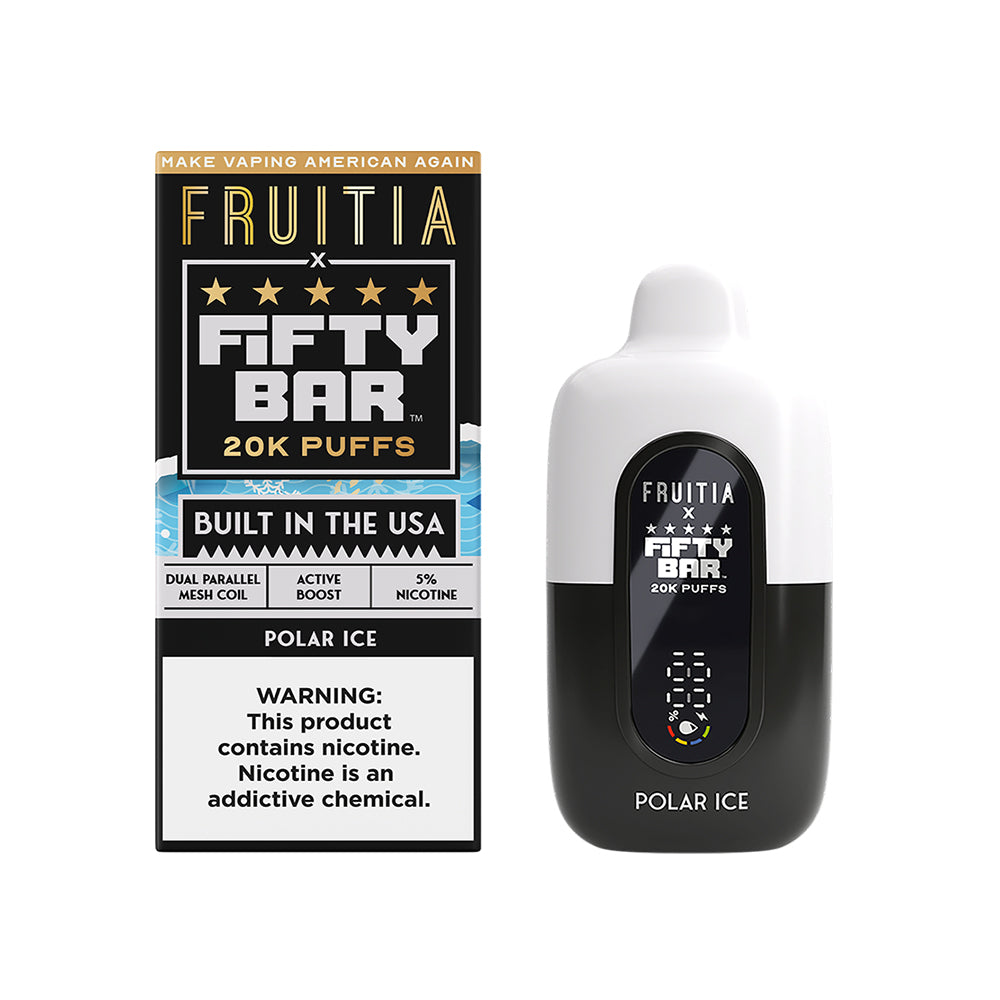 FIFTY BAR x FRUITIA 20K DISPOSABLE 5CT