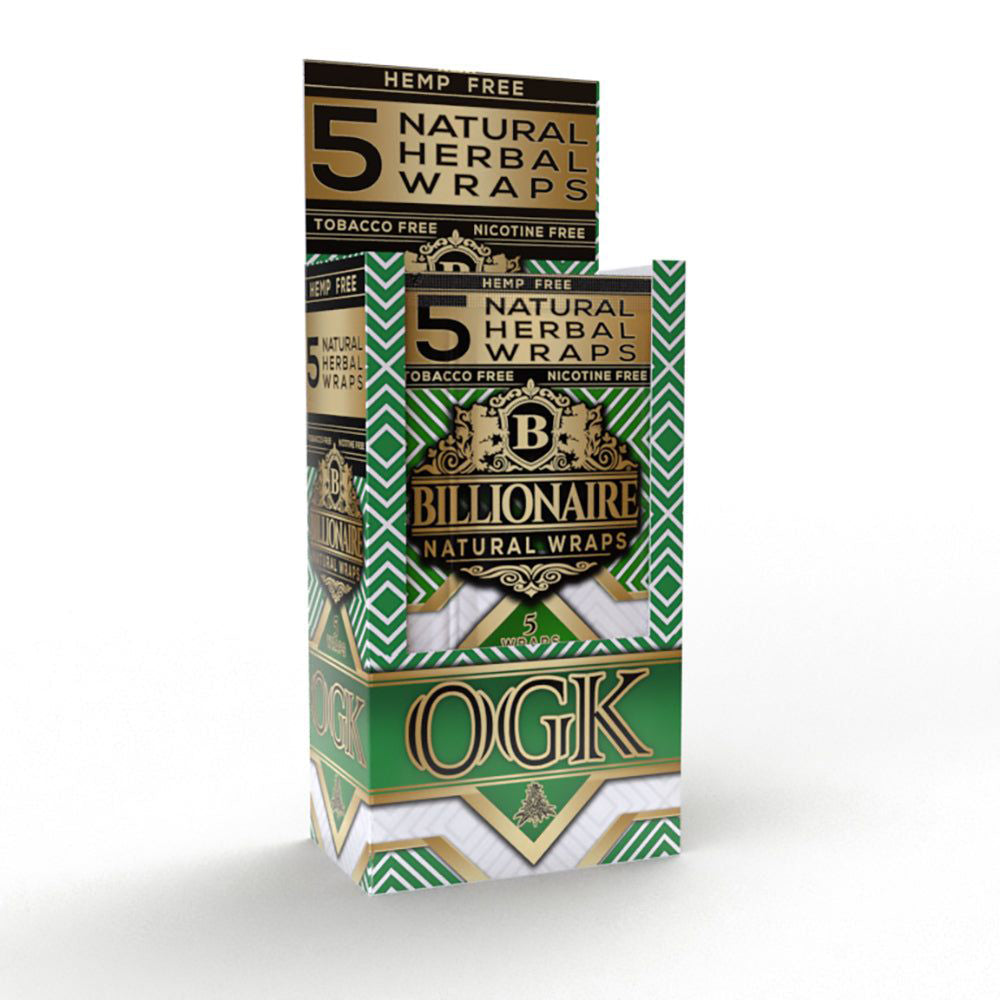 BILLIONAIRE HERBAL WRAPS 5PK 25C