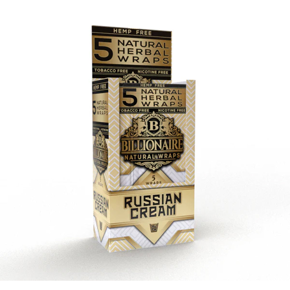 BILLIONAIRE HERBAL WRAPS 5PK 25C