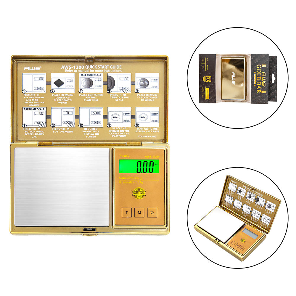 AWS GOLD SCALE 1200X0.1G