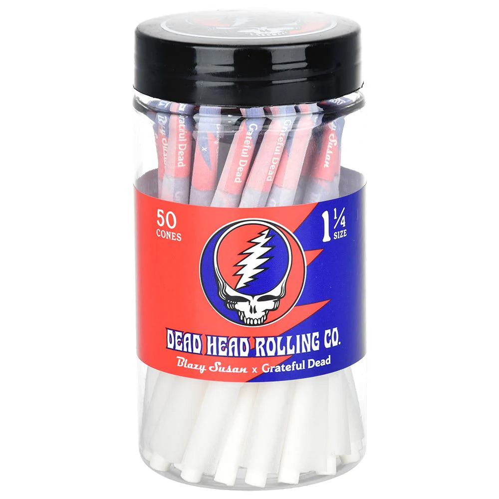 BLAZY SUSAN X GRATEFUL DEAD1 1/4 CONES 50CT