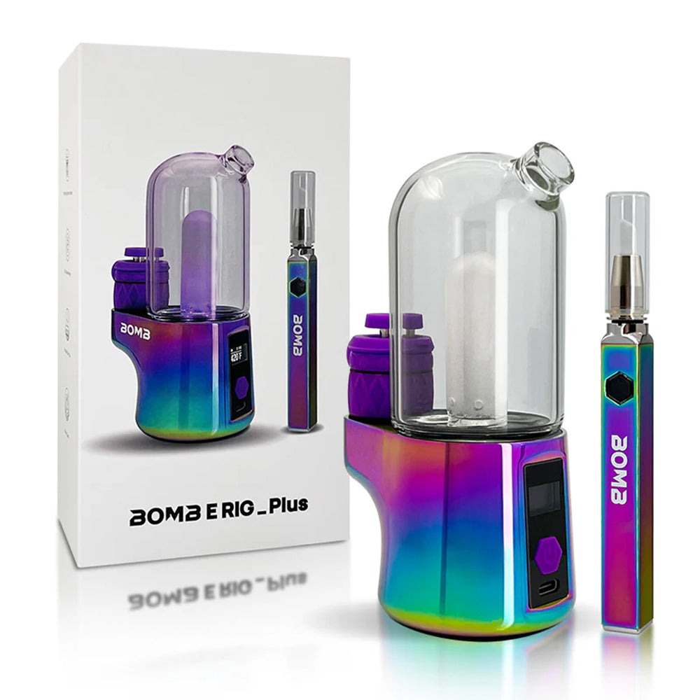 BOMB E-CIG V2 RAINBOW W/HOTKNIFE