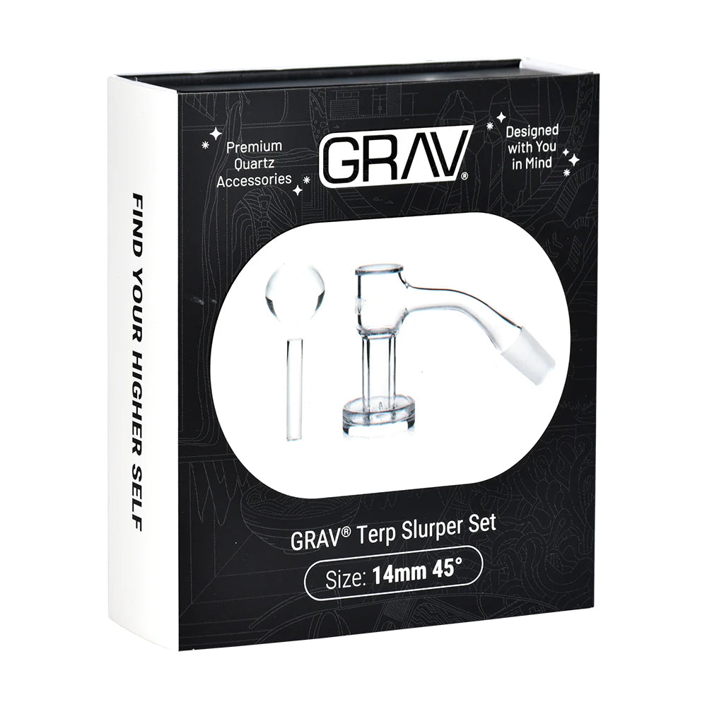 GRAV 14MM 45D TERP SLURPER BANGER SET
