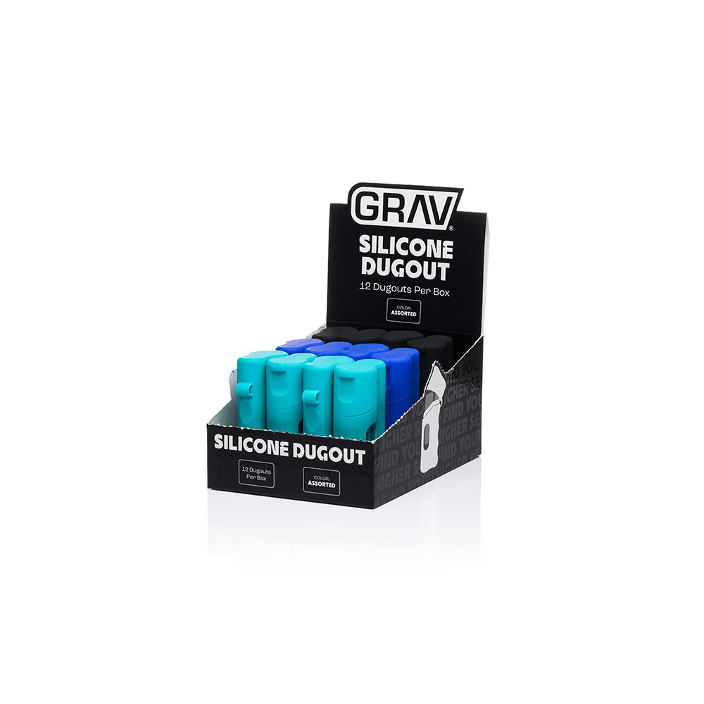 GRAV SILICONE DUGOUT DIS. 12CT