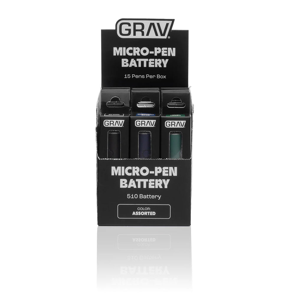 GRAV MICRO-PEN BATTERY 510 ASSORTED