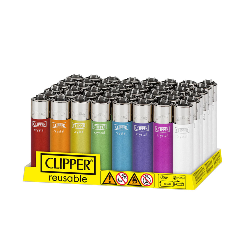 CLIPPER PAINTED CRYSTAL RAINBOW 48CT
