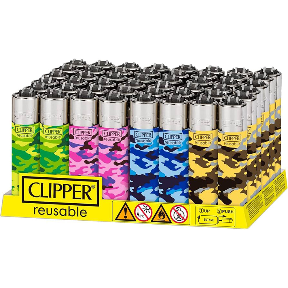 CLIPPER PAINTED CAMO 48CT