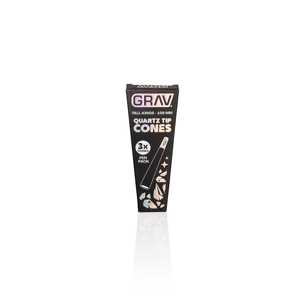 GRAV TALL KING QUARTZ TIP CONE 16PK