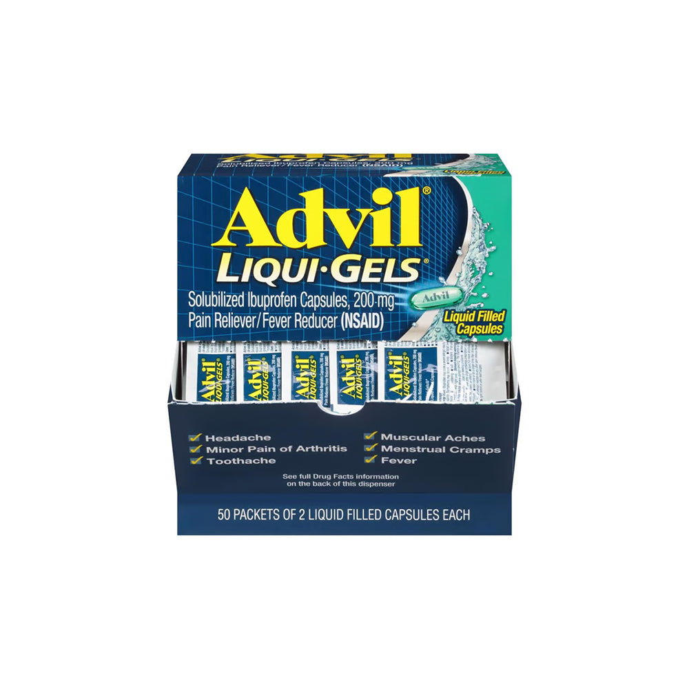 ADVIL 2' LIQUID GELS 50PK