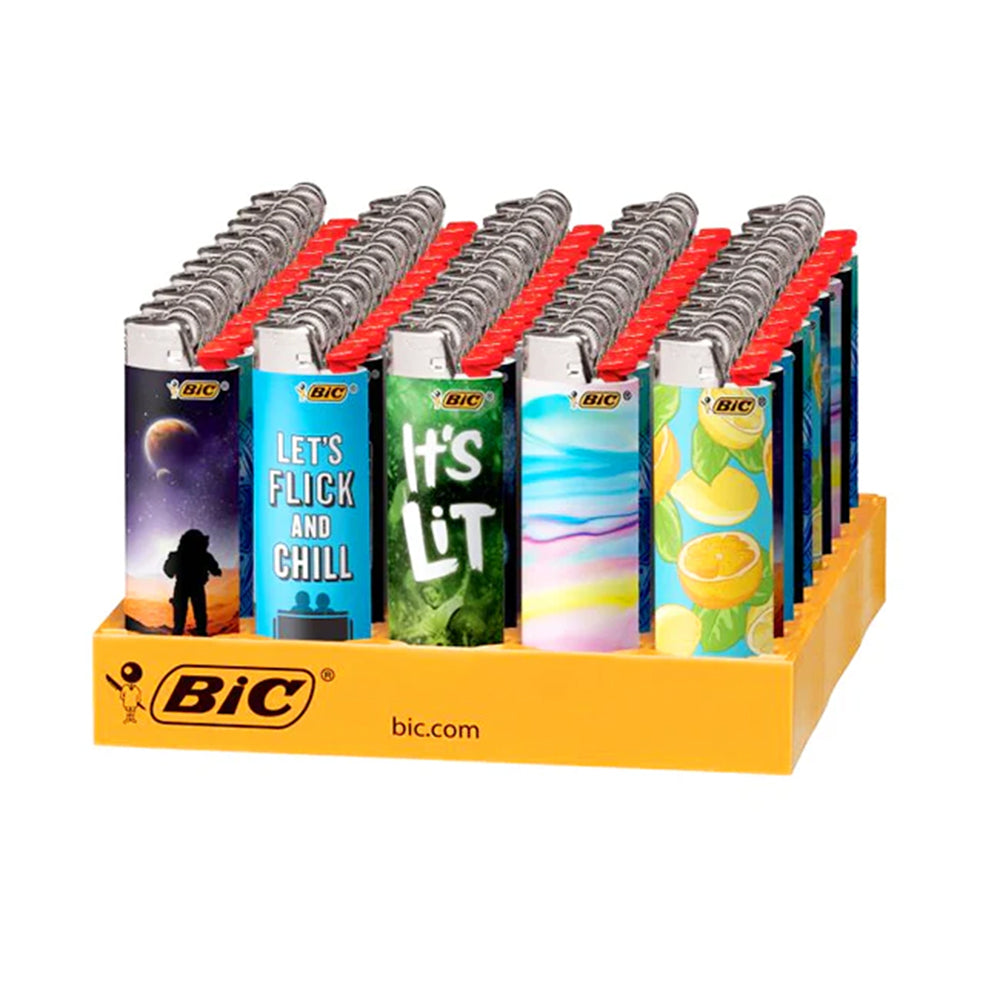 BIC LIGHTER GOOD VIBES - 50CT